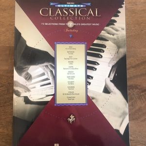 Piano Solo Ultimate Classical Collection Book